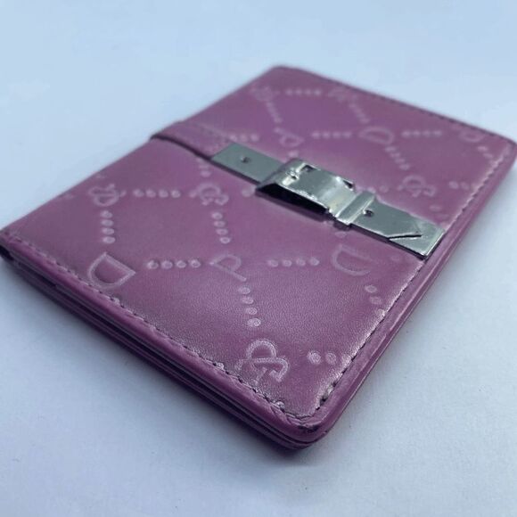 Pinky & Dianne Pink Leather Card / ID Case - Picture 4 of 8